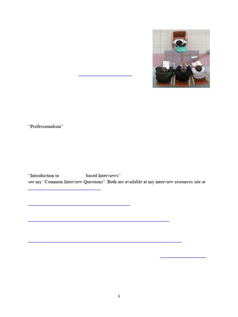 UN Competency-Based Interview Questions | PDF | Leadership | Motivational