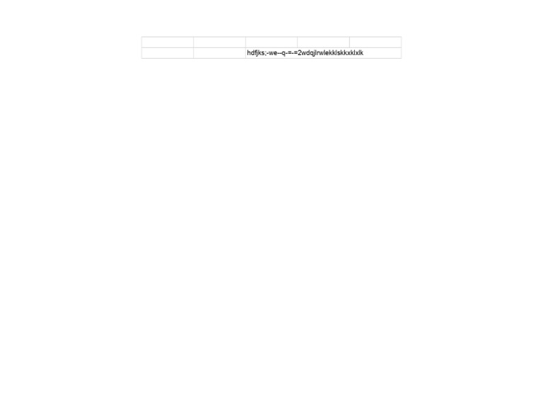 Untitled Spreadsheet - Sheet1 | PDF