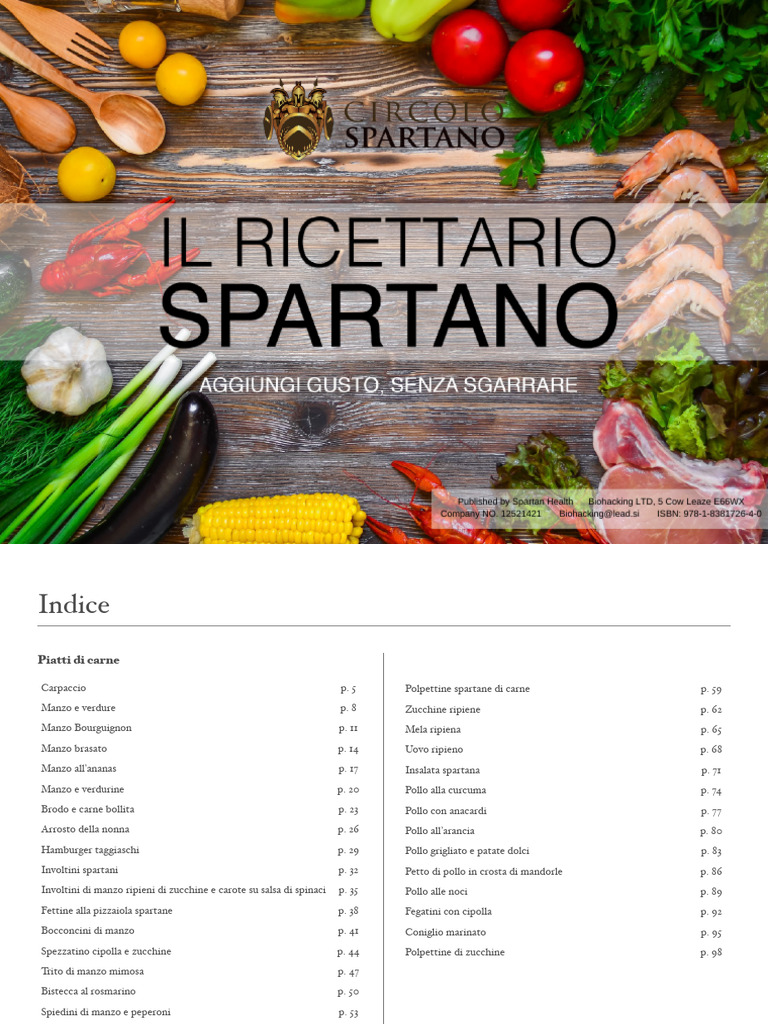Ricettario SHT | PDF
