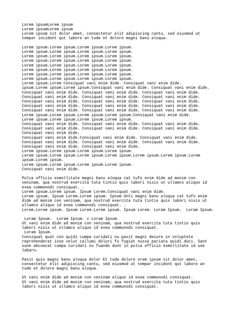 Ipsum2LoremI 2a | PDF