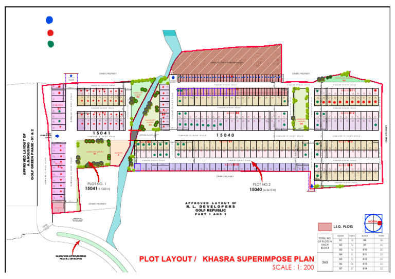 Mahadev Ventures Plot Layout Plan | PDF