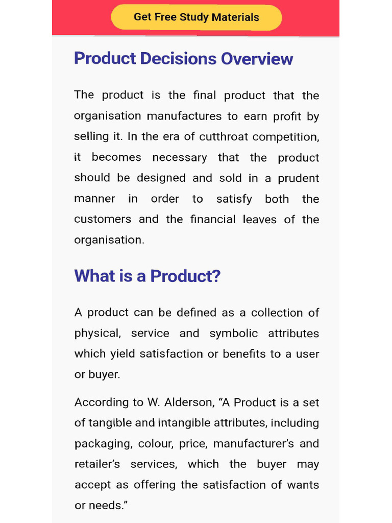 Unit 5 Product Design | PDF