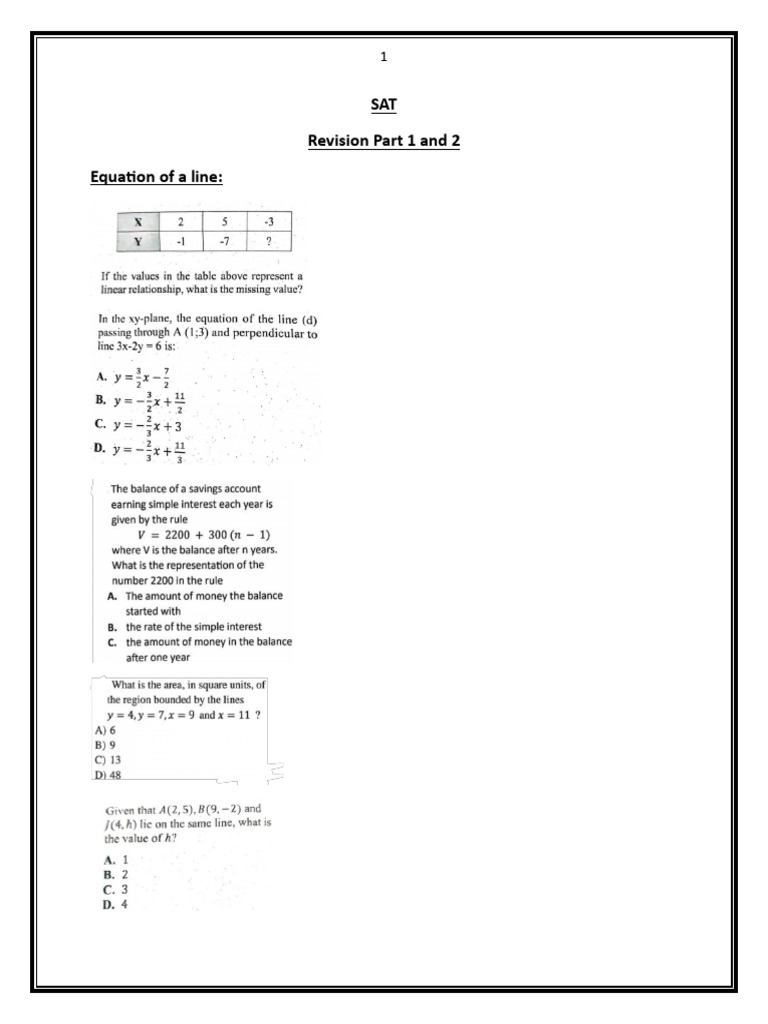 Revision Part 1 and 2 Quadratic Solutions | PDF