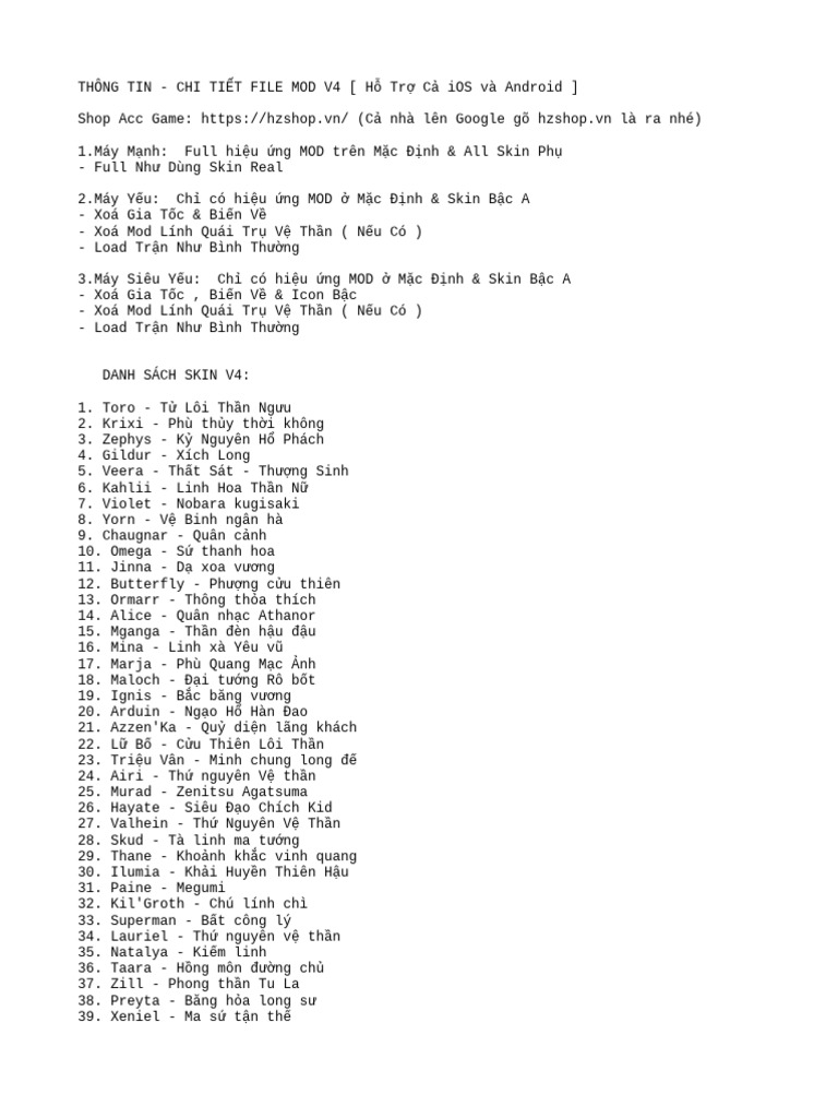 HZ Note v4 | PDF