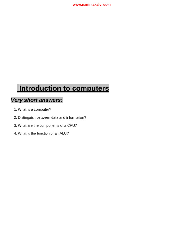 Computer Basics and Operating Systems Guide | PDF | Html | Hyperlink