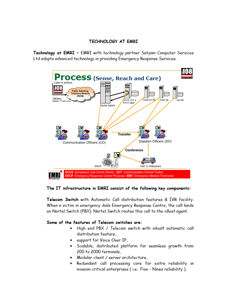 EMRI Technology Infrastructure Overview | PDF | Interactive Voice ...