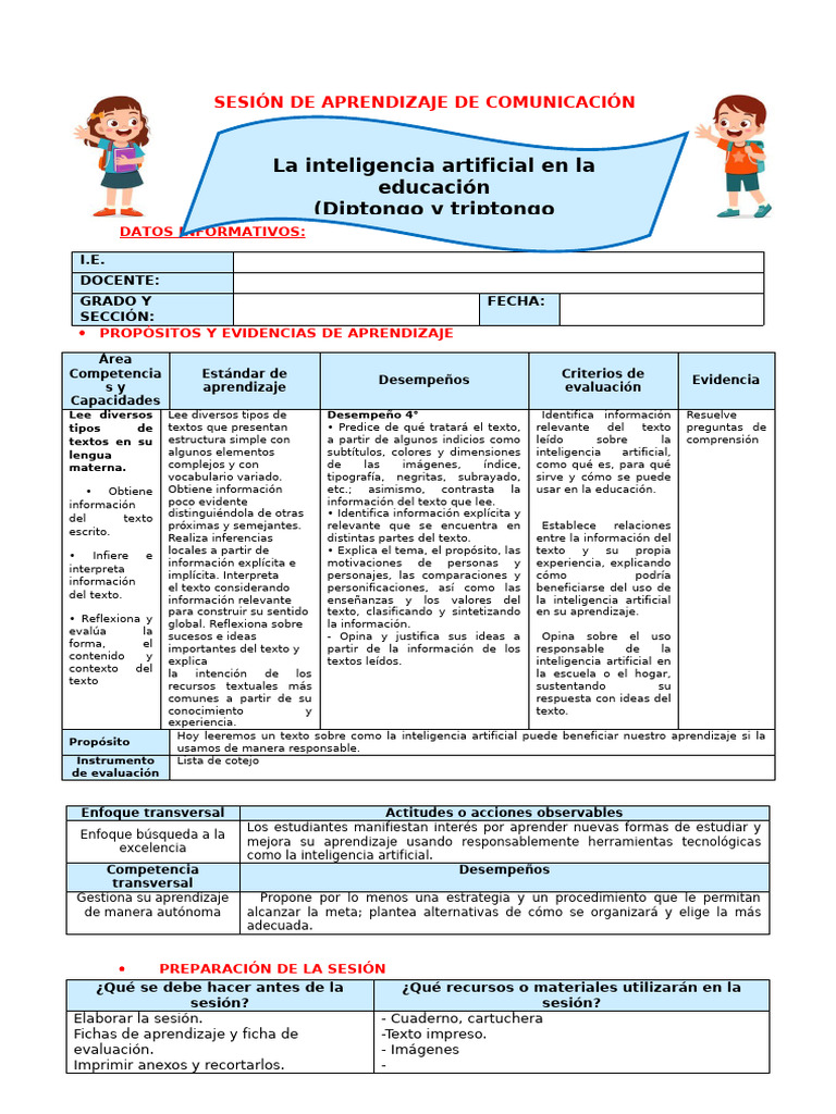 Inteligencia Artificial en el Aprendizaje | PDF | Inteligencia ...