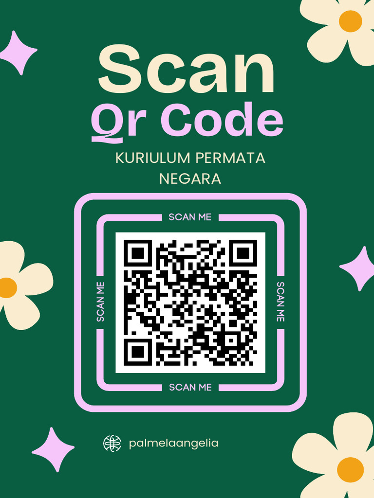Green and Purple Retro Scan QR Code Placement Flyer - 20250717 - 073214 ...