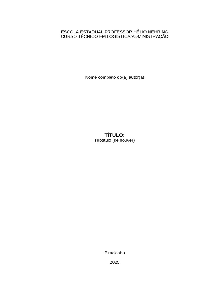 Normas ABNT para Trabalhos Acadêmicos | PDF | Abstract (resumo) | Citação
