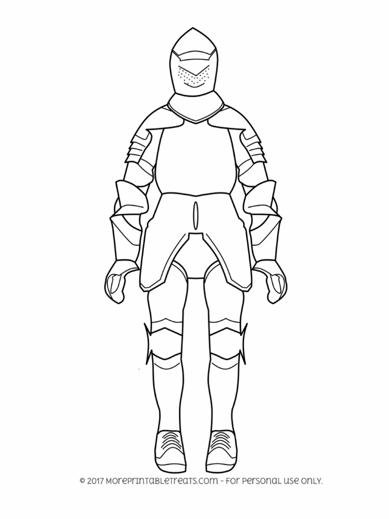 Knights Armor Template Large | PDF