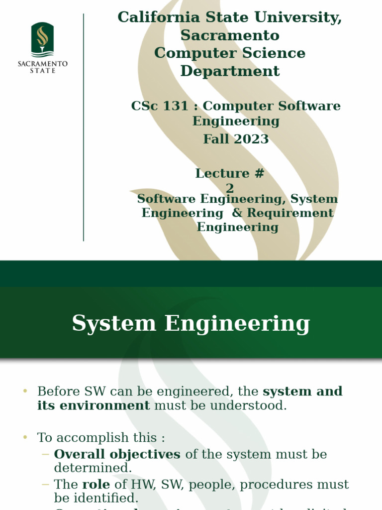 Software Engineering and Requirements Overview | PDF | Scrum (Software ...