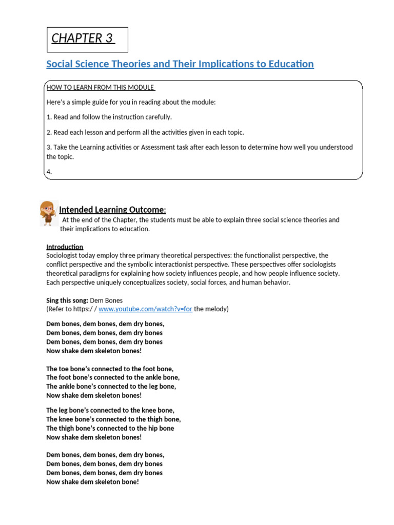 Social Science Theories in Education | PDF | Social Psychology ...
