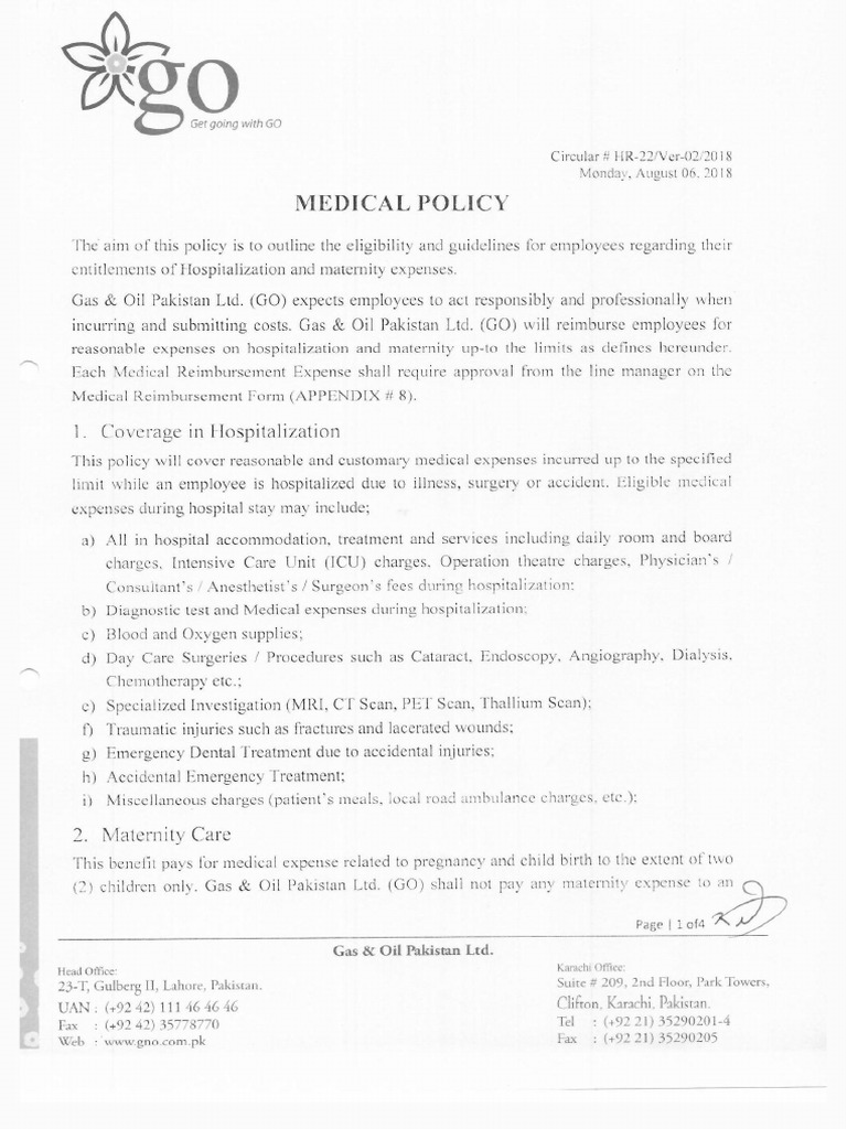 Medical Policy 2 | PDF