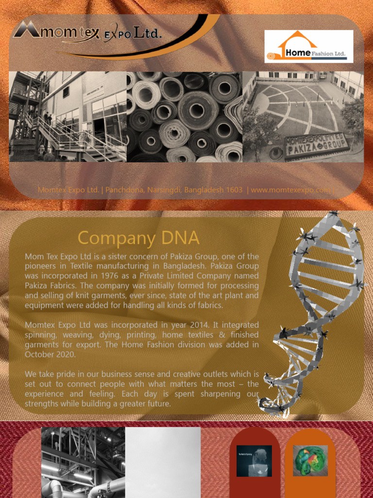 Momtex - Home Fashion Profile March 21 | PDF | Textiles | Yarn