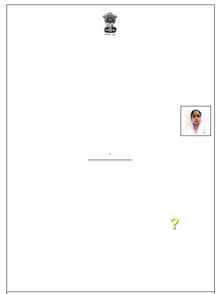 Government of West Bengal Office of The Block Development Officer ...