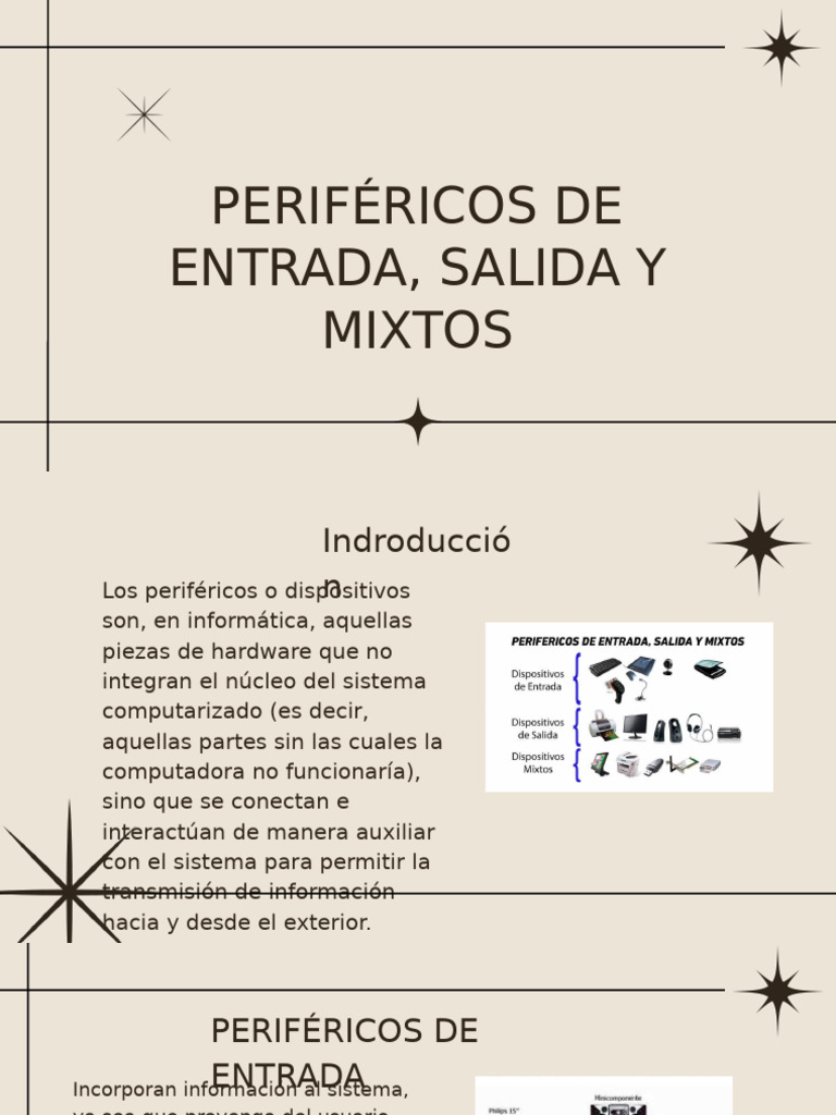 Periféricos Semana 02 | PDF | Periférico | Hardware de la computadora