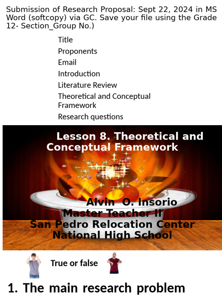 Theoretical and Conceptual Frameworks | PDF | Theory | Paradigm