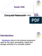 Technology Guide ONE: Computer Hardware
