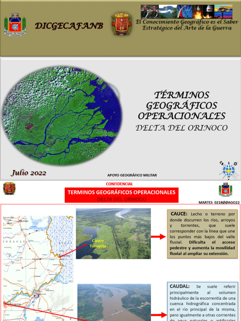 Términos Geográficos Operacionales | PDF | Río | rio Delta