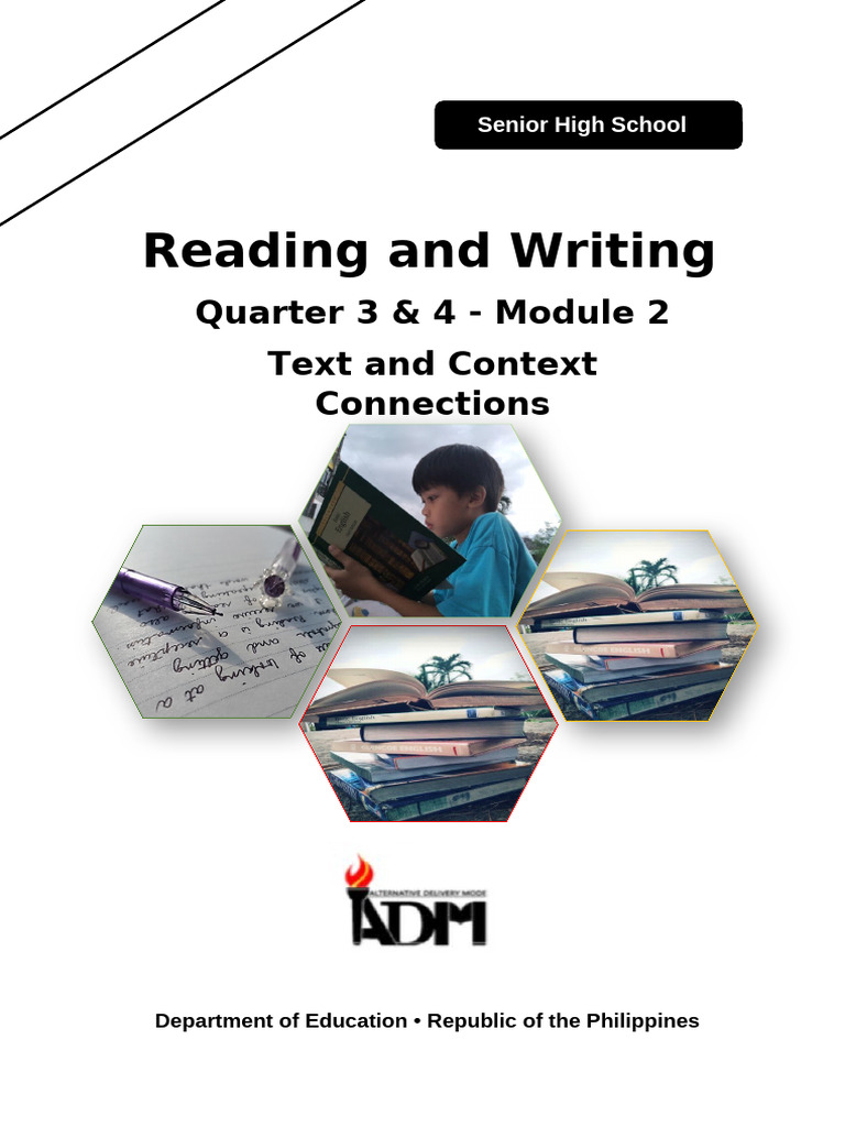 Senior High Reading & Writing Module 2 | PDF | Intertextuality | Hypertext