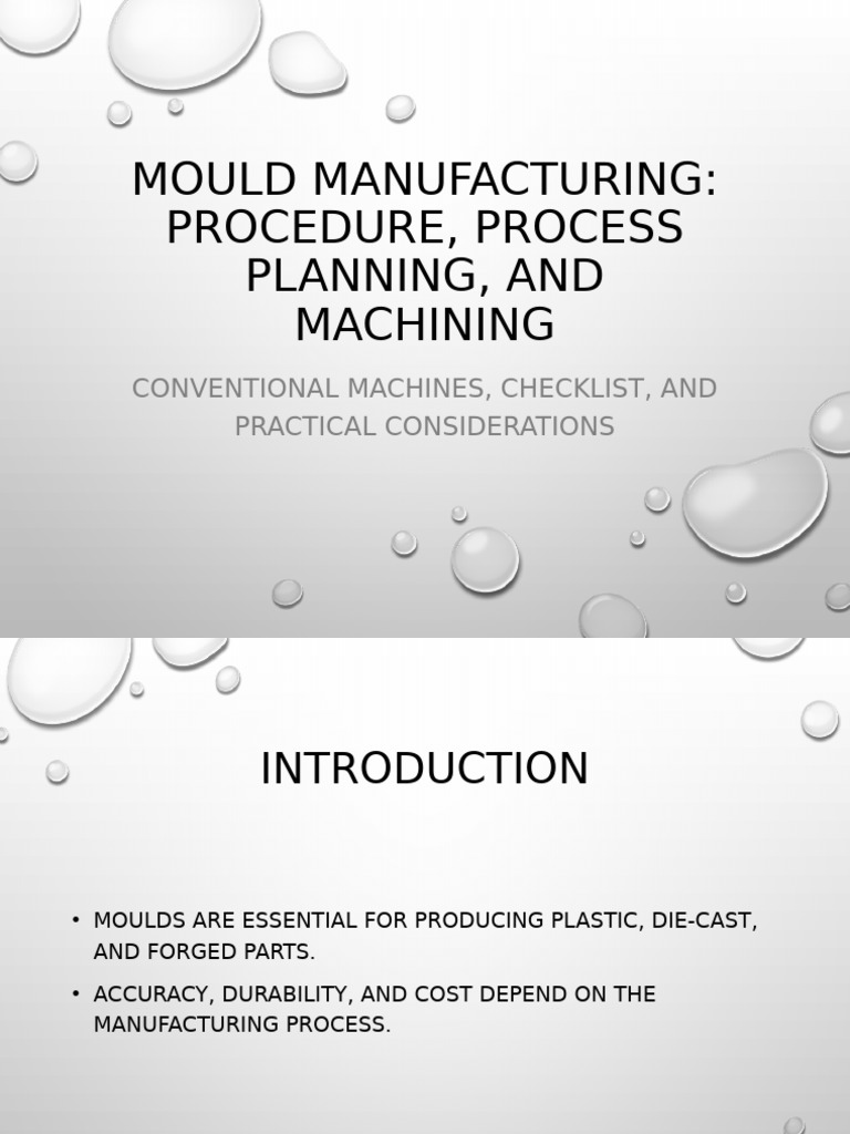 Mould Assembly Process Overview | PDF | Machining | Mechanical Engineering