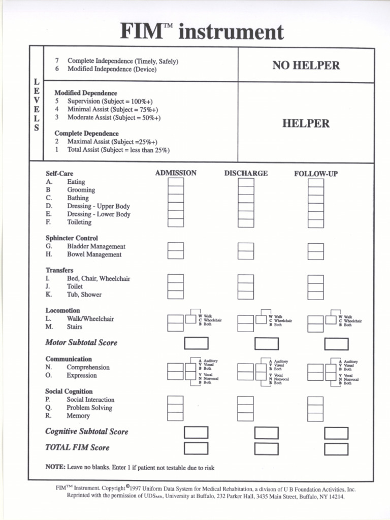 Fim Instrument | PDF
