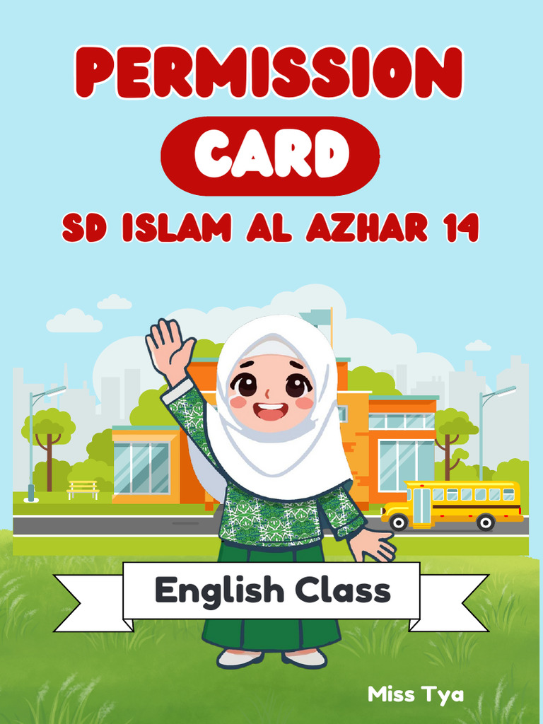 Kartu Izin Toilet SD Islam Al Azhar 14 | PDF