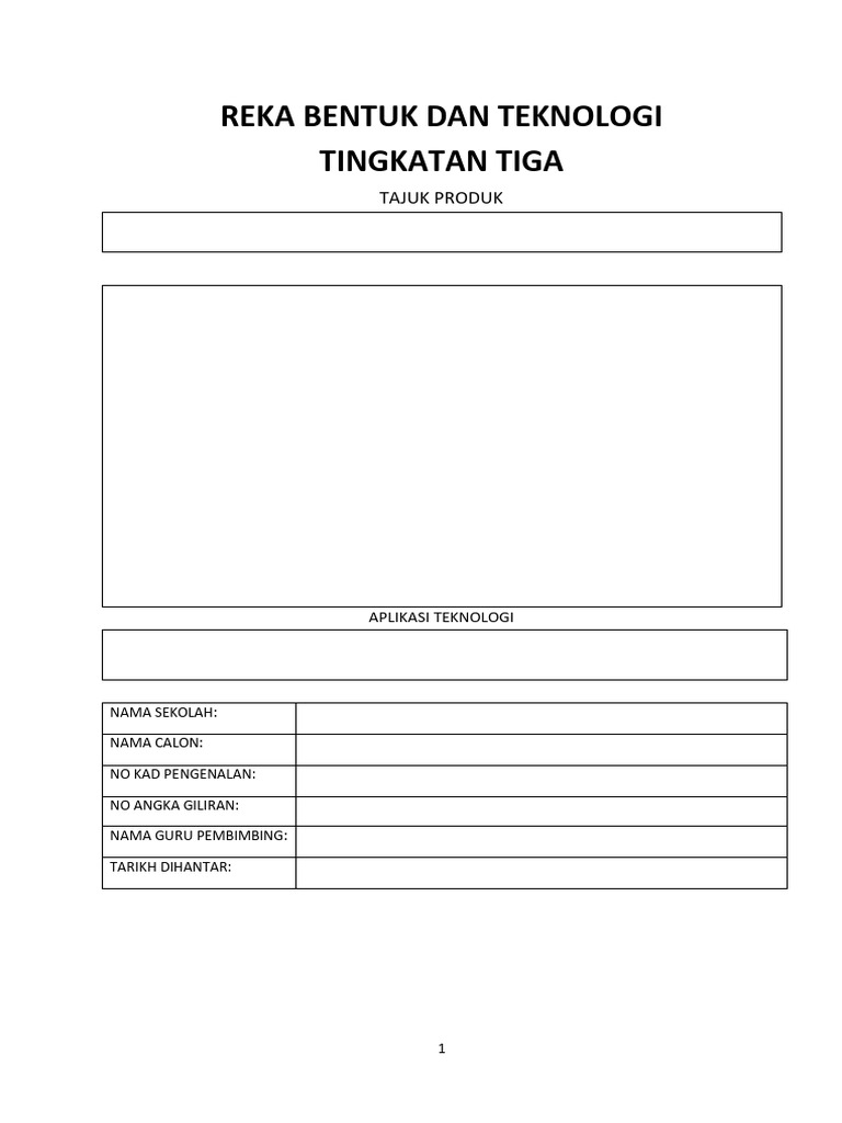 Folio RBT Tingkatan 3: Panduan Lengkap | PDF