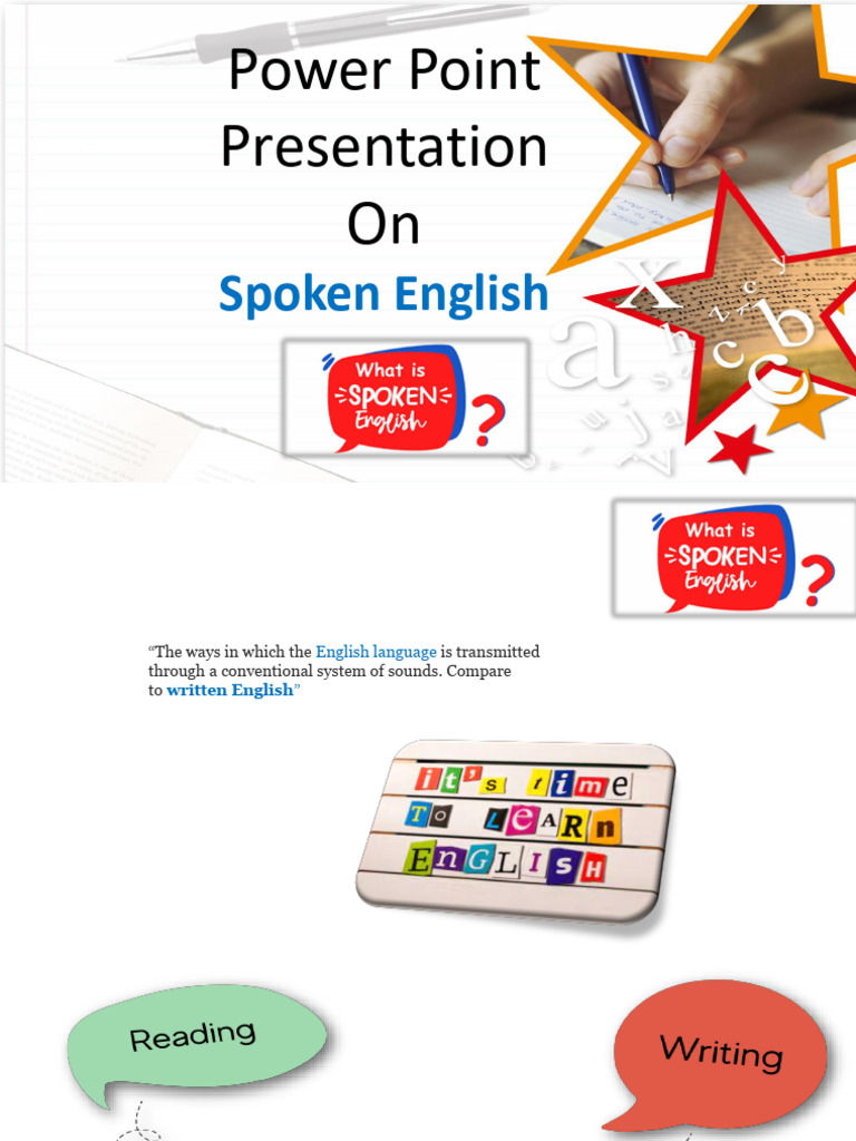 Tips for Improving Spoken English Skills | PDF | English Language ...