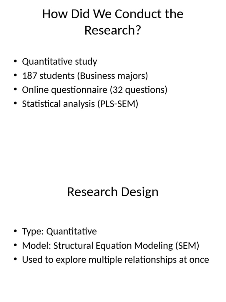 Methodology Seminar Presentation | PDF