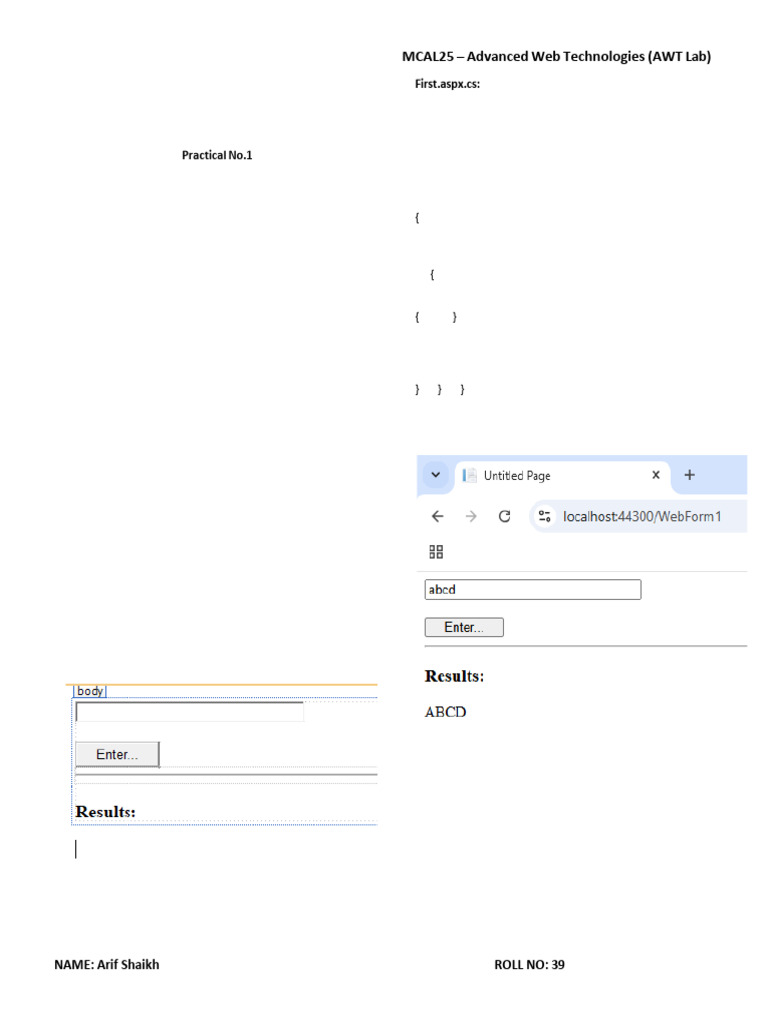 AWT Final | PDF | Computer Science | Software Development