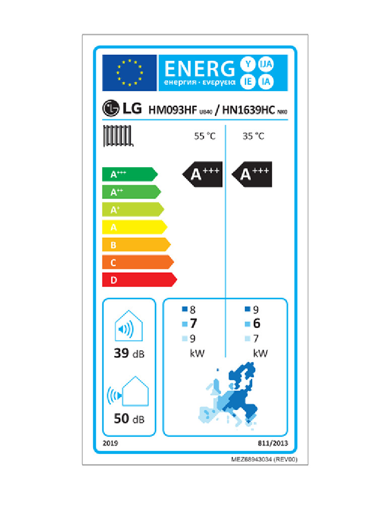 Energy+label HM093HF 250304 | PDF