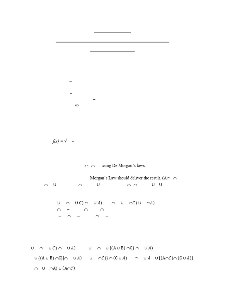 QCM Assignment 1 Overview | PDF | Function (Mathematics) | Mathematical ...