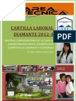 Cartilla Laboral Diamante 2012