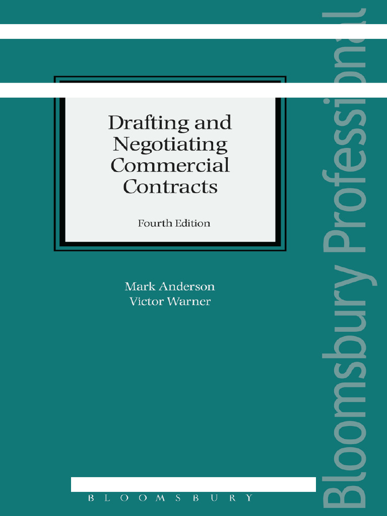 Drafting Commercial Contracts Guide | PDF | Copyright