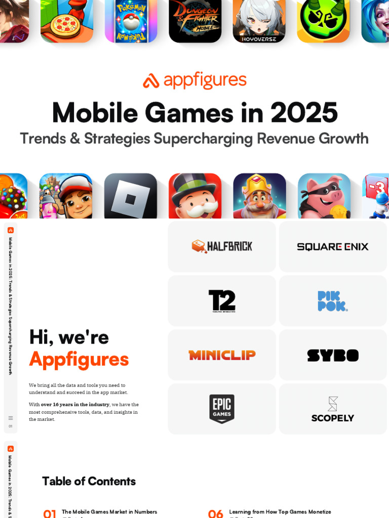 Mobile Gaming Trends & Revenue Insights 2025 | PDF | Google Play ...