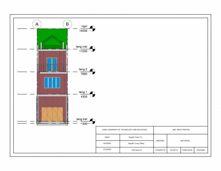 BIM Revit Practice Document for Students | PDF