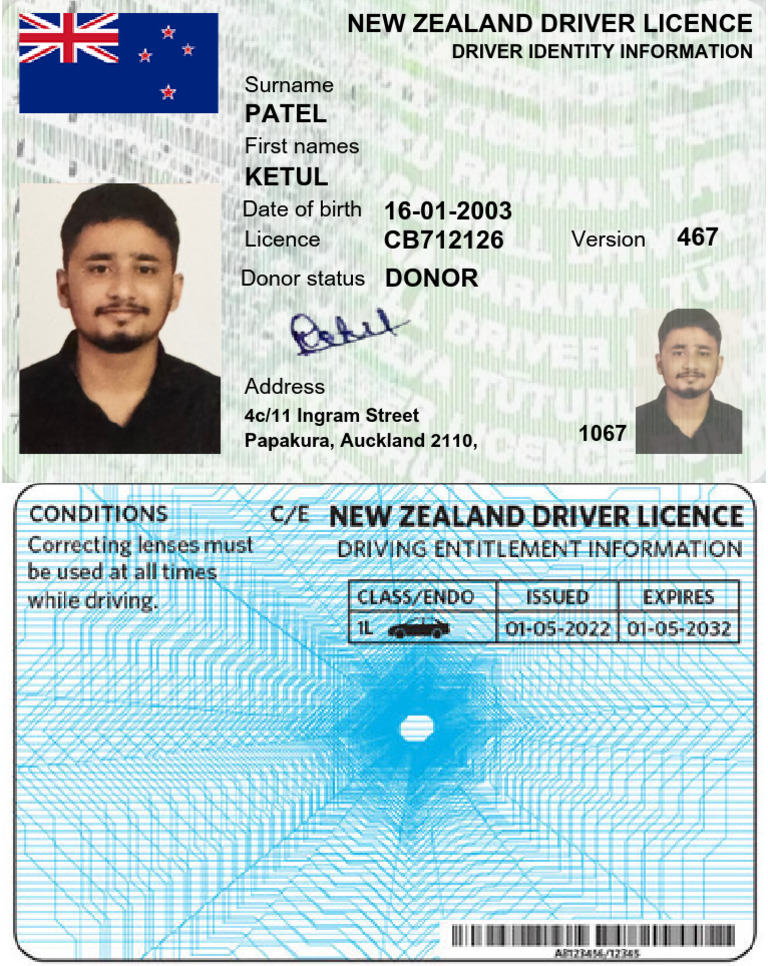 New Zealand Driver Licence PDF | PDF