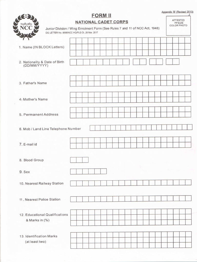 Enrolment Form JD | PDF