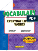 Vocabulary Everyday Living Words