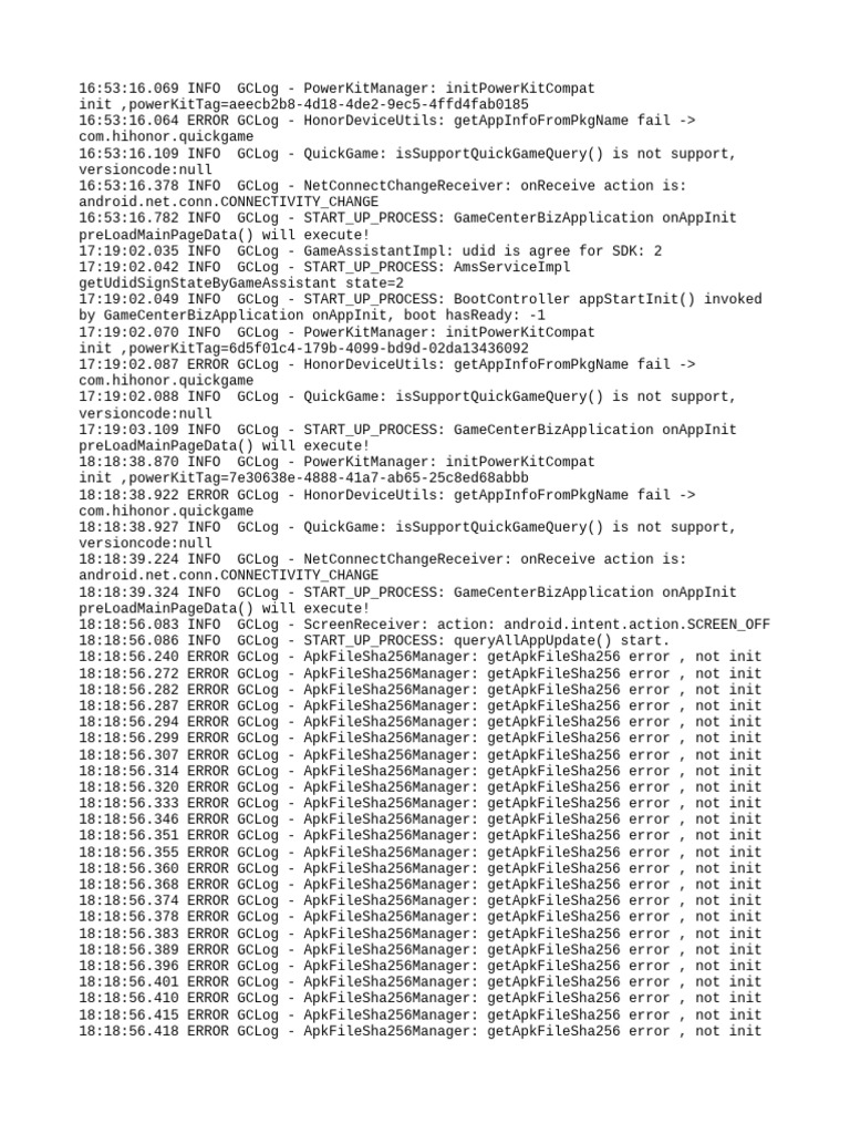 Game Center Log Analysis Report | PDF | Hypertext Transfer Protocol ...