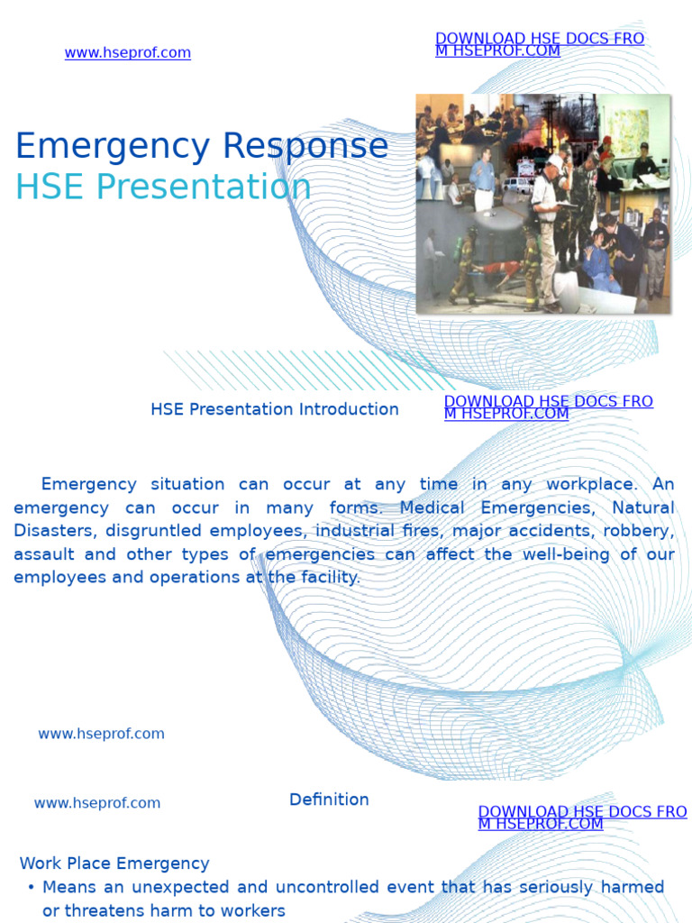 Workplace Emergency Response Guide | PDF | Emergency | Emergency Management