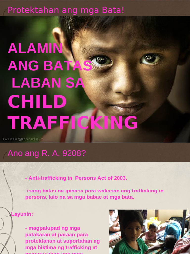 Child Trafficking PDF