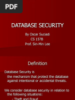 Database Security