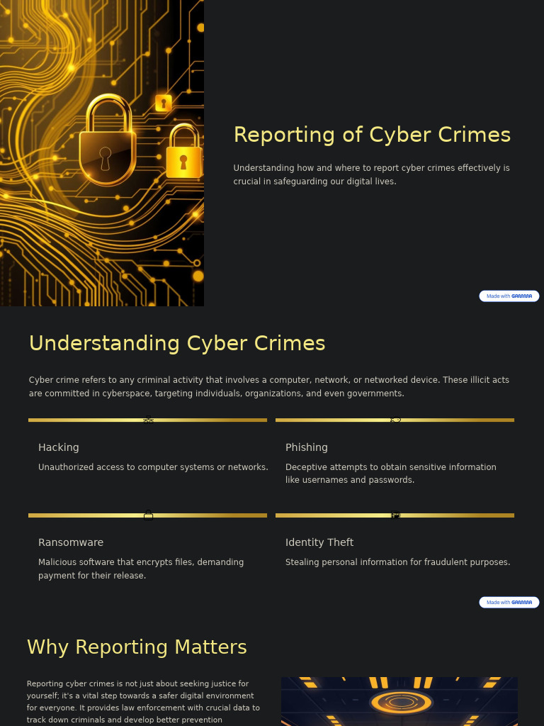 Reporting Cyber Crimes in India | PDF | Security | Computer Security