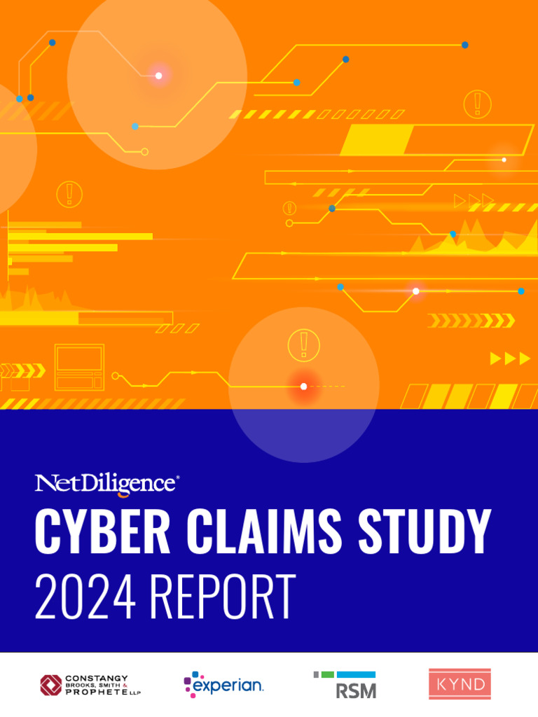 NetDiligence Cyber Claims Study 2024 | PDF | Computer Security | Security