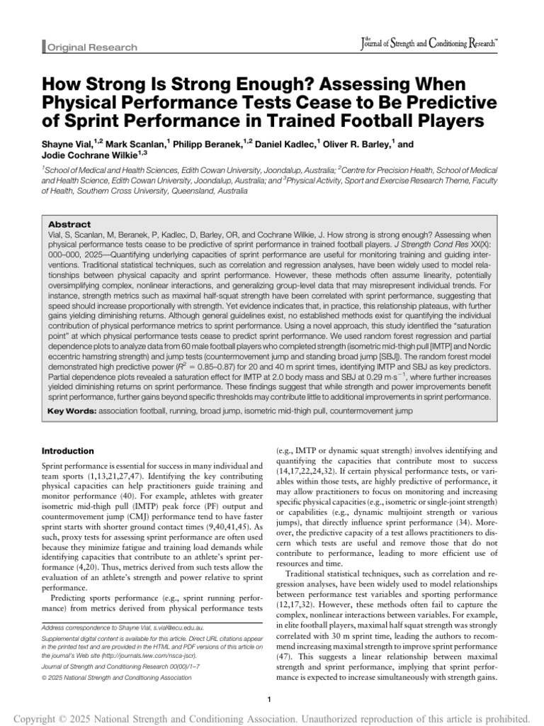How Strong Is Strong Enough Assessing When.749-2 | PDF | Regression ...