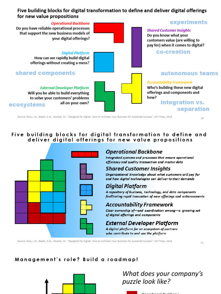 Five Blocks for Digital Transformation | PDF | Business | Economies