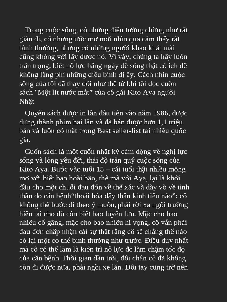 Gi i Thi u Cu n S ch 1 L t N c M t PDF