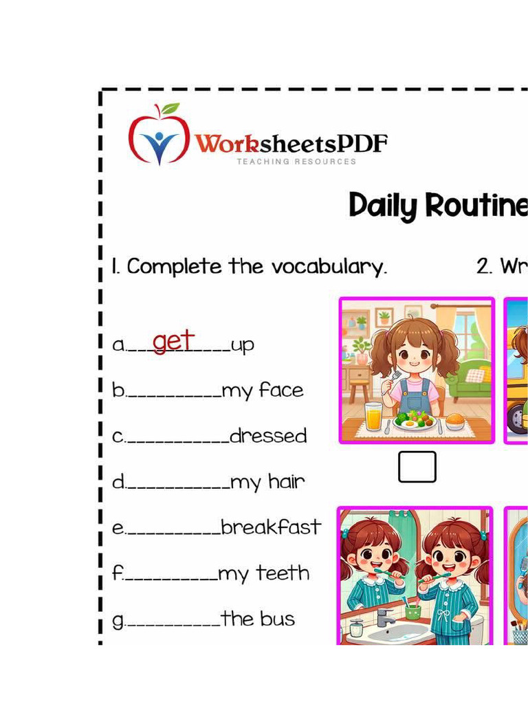 Daily Routines | PDF